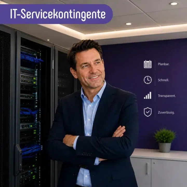 IT-Servicekontingente Menübild