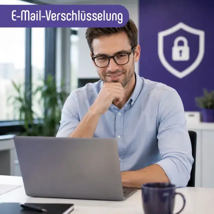 Managed E-Mail-Verschlüsselung Menübild