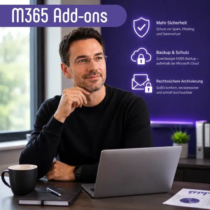 Managed Microsoft 365 Add-ons Menübild