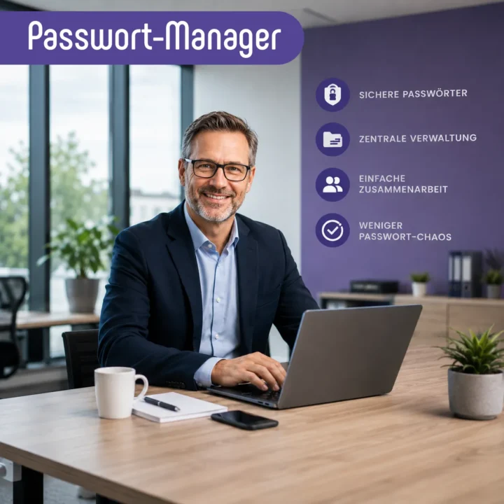 Managed Passwort-Manager Menübild