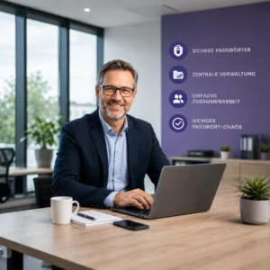 Managed Passwort-Manager Visualisierung