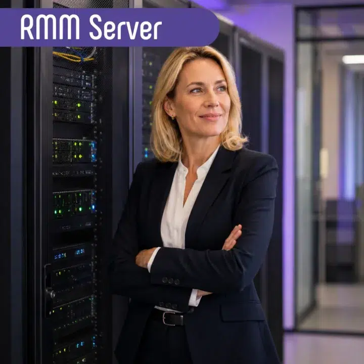 Managed RMM Server Menübild