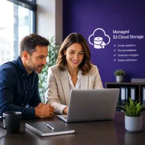 Managed S3 Cloud Storage Visualisierung