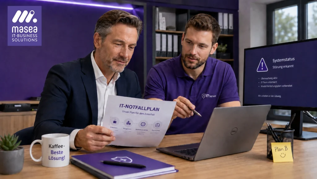 IT-Notfallplan Visualisierung