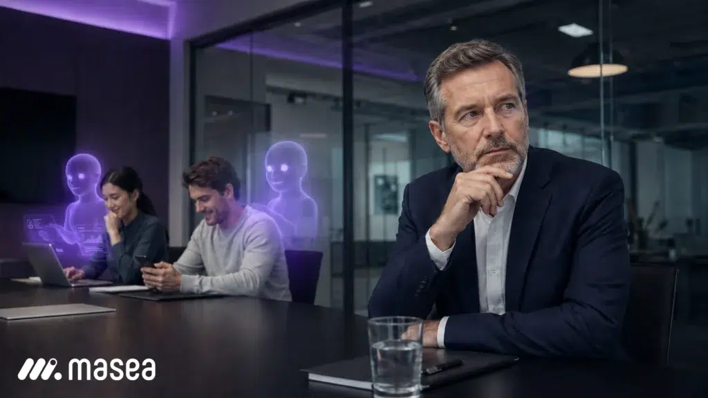 Schatten-KI in Unternehmen Visualisierung
